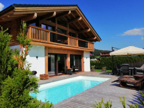 Deluxe Chalet in Neukirchen with Pool Panoramic Views